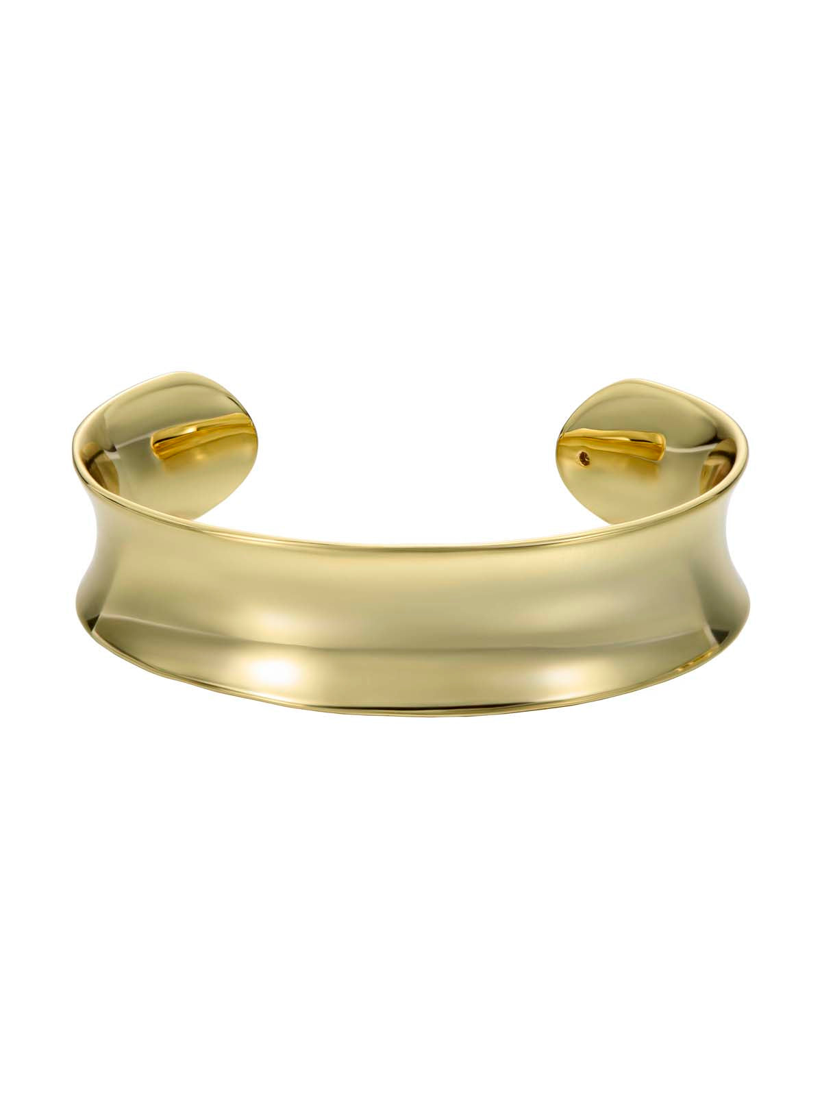 Contina Concave Cuff Gold