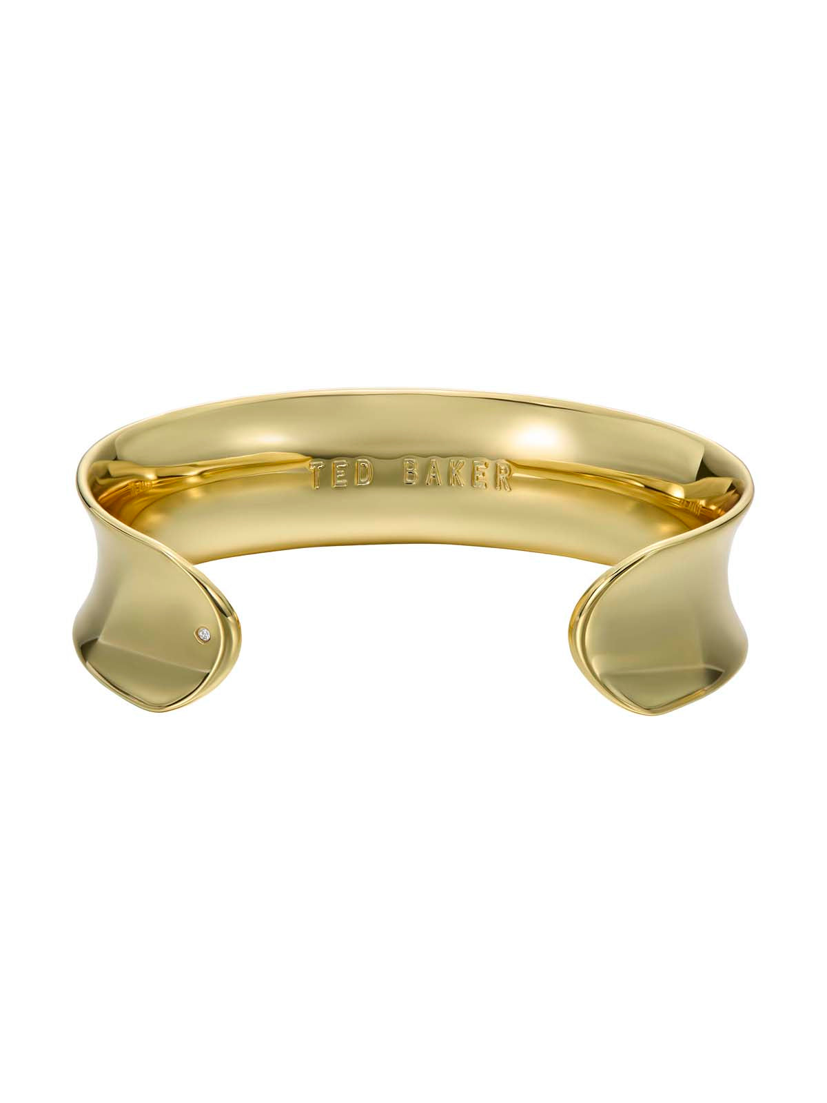 Contina Concave Cuff Gold