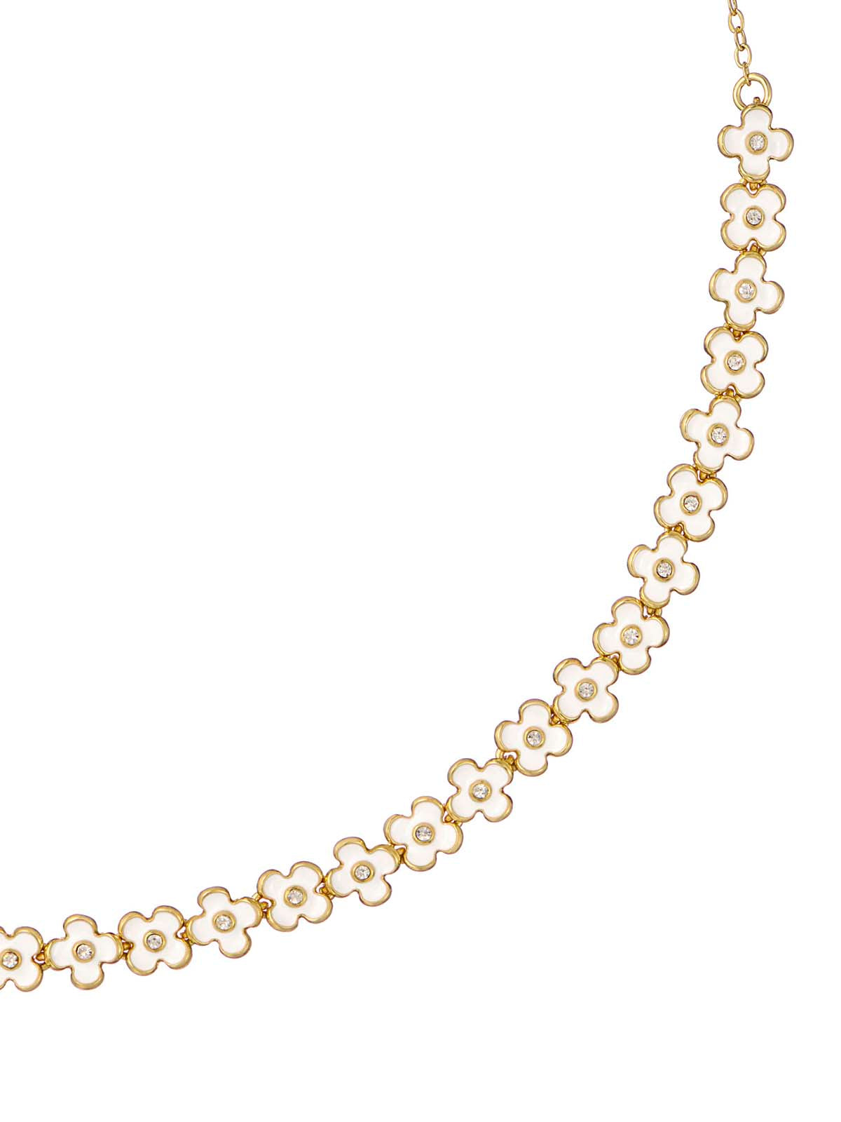 Gabriella Garland Necklace White