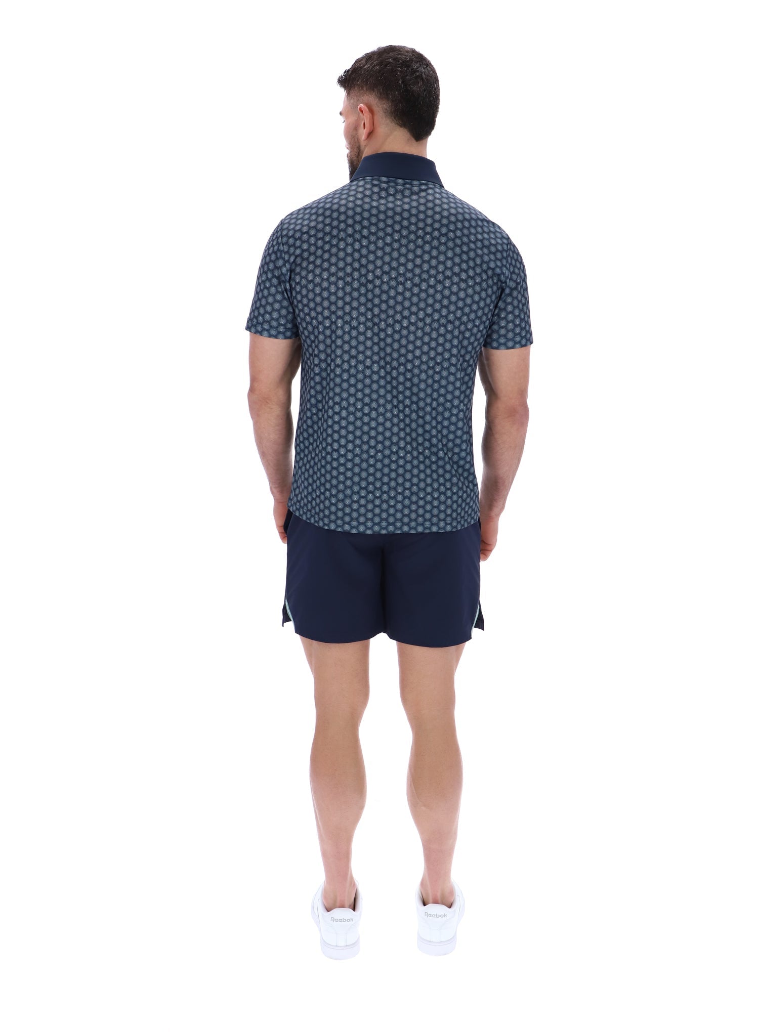 JAYDEN Aop Polo Dark Sapphire